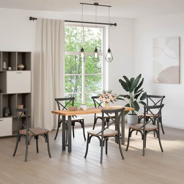 vidaXL konsolipöydän jalat 2 kpl antrasiitti 38x(72-73) cm teräs