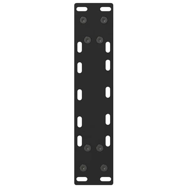 vidaXL sofabordben 2 stk. 38x(42-43) cm stål sort