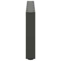 Pikkukuva 7 / 11: vidaXL Sohvapöydän jalat antrasiitti 2 kpl 60x(30-31) cm teräs