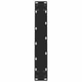 Pikkukuva 7 / 10: vidaXL Ruokapöydän jalat mustat 2 kpl 50x(72-73) cm teräs