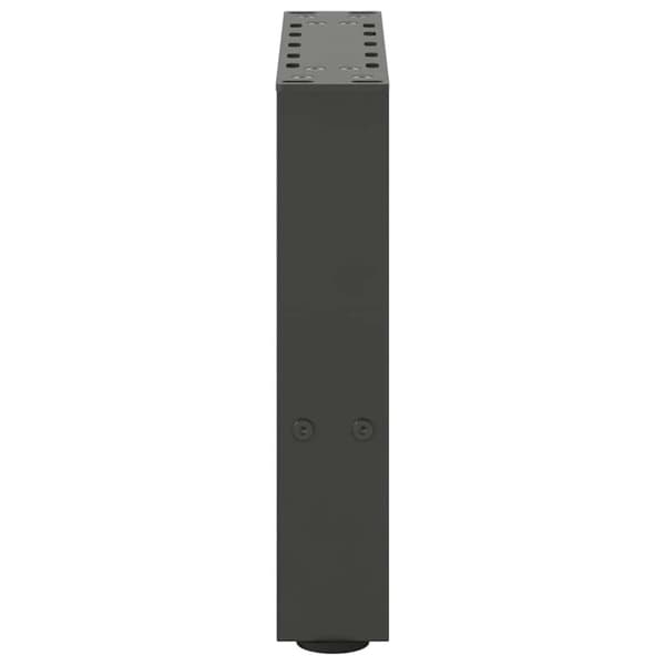 vidaXL Salongbordben antrasitt 2 stk 30x(30-31) cm stål