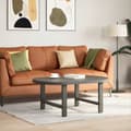 Miniatyrbilde 2 av 10: vidaXL Salongbordben antrasitt 2 stk 70x(42-43) cm stål