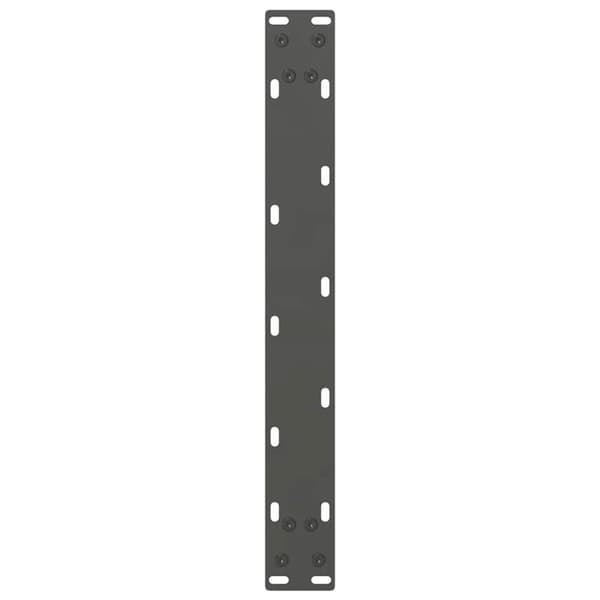 vidaXL Sohvapöydän jalat antrasiitti 2 kpl 50x(42-43) cm teräs