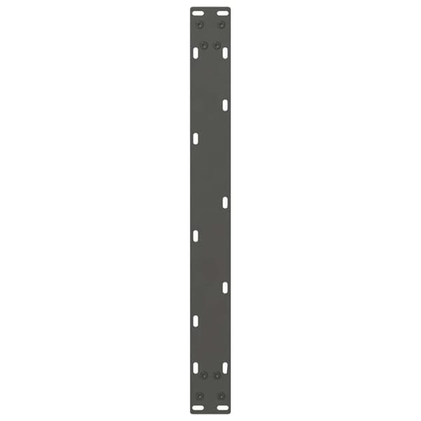 vidaXL Sohvapöydän jalat antrasiitti 2 kpl 70x(30-31) cm teräs