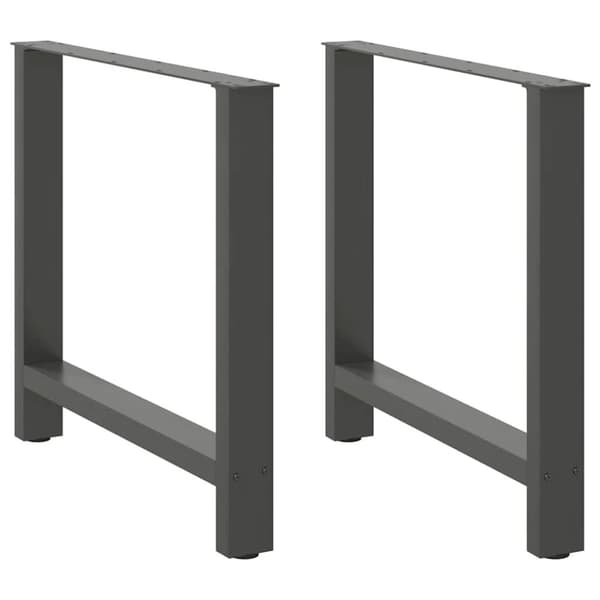 Soffbordsben antracit 2 st 70x(72-73) cm stål