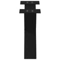 Pikkukuva 6 / 10: vidaXL Sohvapöydän jalat X-muotoiset 2 kpl Musta 60x(30-31) cm Teräs