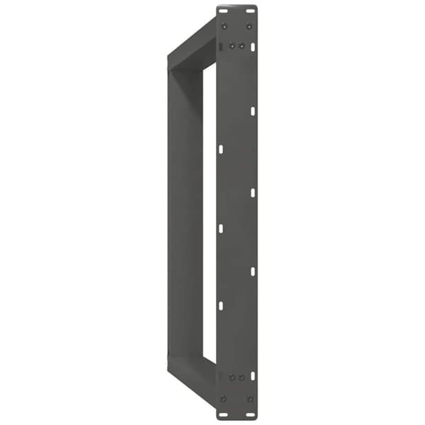 vidaXL Spisebordben U-formet 2 stk antrasitt 80x(72-73) cm stål