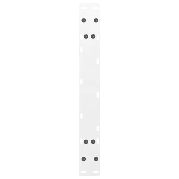 vidaXL sofabordben A-formet 2 stk 70x(30-31) cm stål hvid