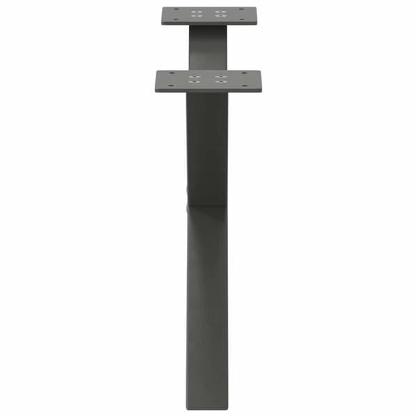 vidaXL Sohvapöydän jalat X-muotoiset 2 kpl Antrasiitti 50x(30-31) cm