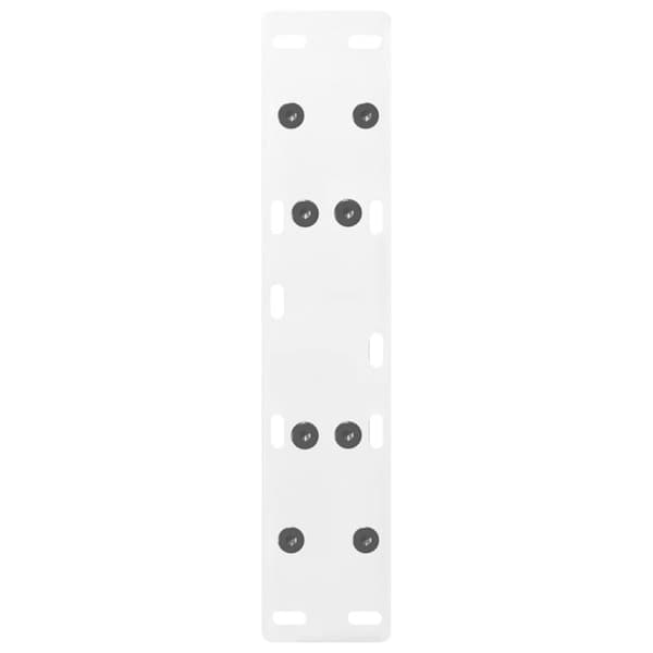 vidaXL Sohvapöydän jalat A-muotoiset 2 kpl Valkoinen 40x(30-31) cm
