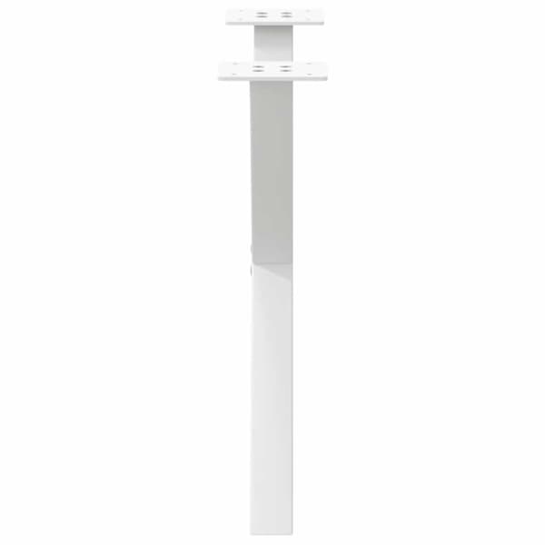 vidaXL sofabordben X-formet 2 stk 60x(42-43) cm stål hvid