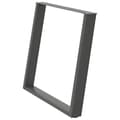 Miniatyrbilde 4 av 10: vidaXL Spisebordben U-formet 2 stk antrasitt 100x(72-73) cm stål