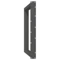 Miniatyrbilde 7 av 10: vidaXL Spisebordben U-formet 2 stk antrasitt 100x(72-73) cm stål