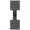 Pikkukuva 6 / 9: vidaXL Sohvapöydän jalat X-muotoiset 2 kpl antrasiitti 40x(30-31) cm teräs