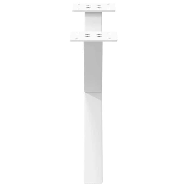 vidaXL Sohvapöydän jalat X-muotoiset 2 kpl Valkoinen 50x(30-31) cm