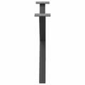 Miniatyrbilde 5 av 10: vidaXL Salongbordben X-formet 2 stk antrasitt 70 x (42-43) cm stål
