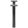 Miniatyrbilde 6 av 10: vidaXL Salongbordben X-formet 2 stk antrasitt 60x(30-31) cm stål