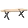 Miniatyrbilde 8 av 10: vidaXL Salongbordben X-formet 2 stk antrasitt 60x(30-31) cm stål