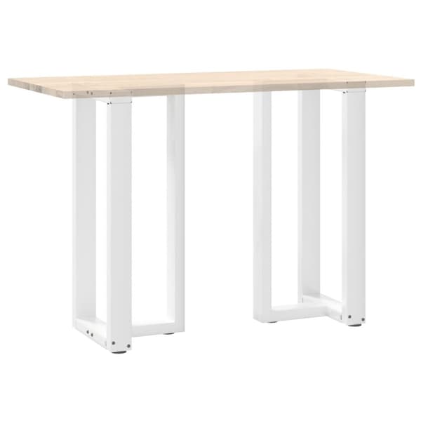 vidaXL Baaripöydän jalat T-muotoiset 2 kpl 40x35x(90-91) cm teräs