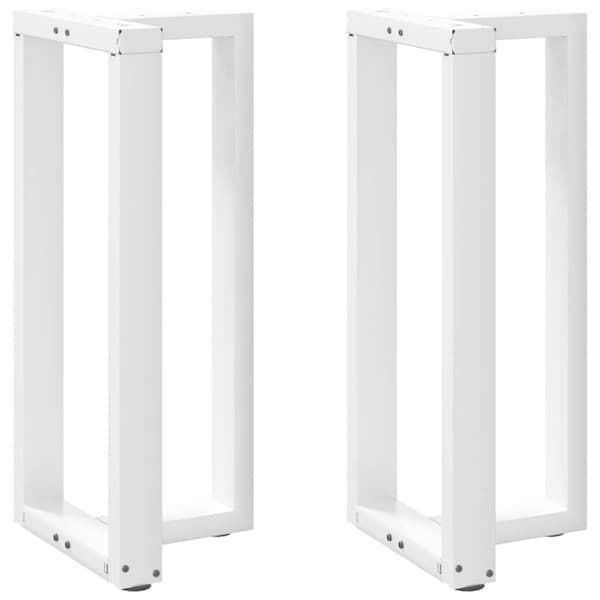 vidaXL Baaripöydän jalat T-muotoiset 2 kpl 40x35x(90-91) cm teräs