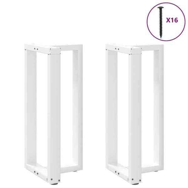 vidaXL Baaripöydän jalat T-muotoiset 2 kpl 40x35x(90-91) cm teräs