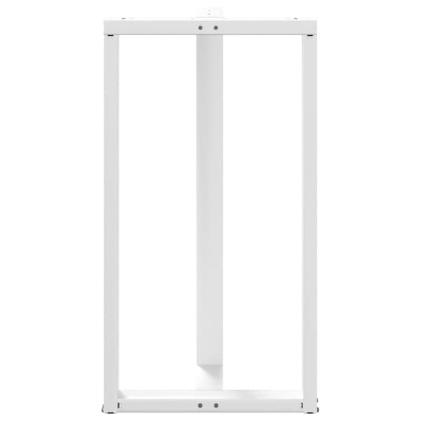 vidaXL Baaripöydän jalat T-muotoiset 2 kpl 60x35x(110-111) cm teräs