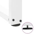 Pikkukuva 9 / 10: vidaXL Baaripöydän jalat T-muotoiset 2 kpl 60x35x(110-111) cm teräs