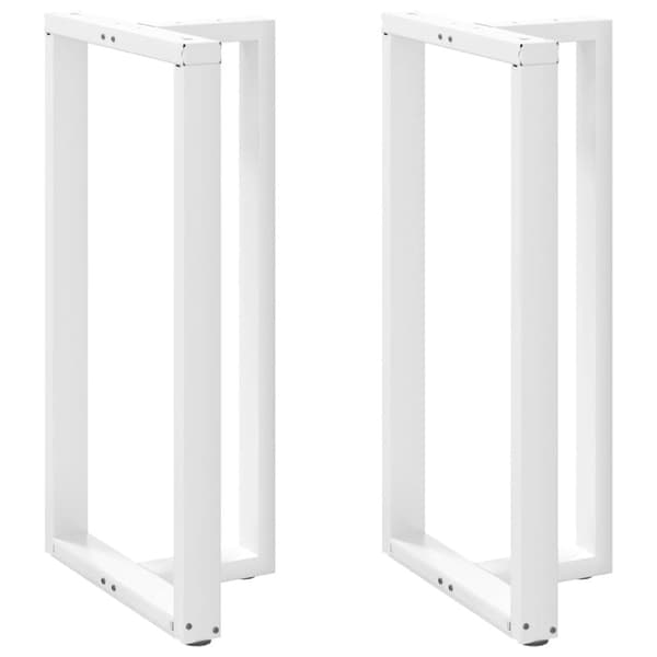 vidaXL Baaripöydän jalat T-muotoiset 2 kpl 60x35x(110-111) cm teräs
