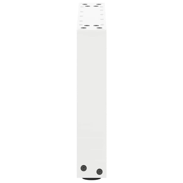 vidaXL sohvapöydän jalat U-muotoiset 2 kpl Valkoinen 40x(30-31) cm