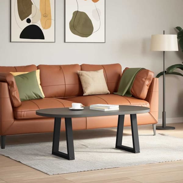 Matbordsben V-formade 2 st svart 28x(42-43,3) cm stål