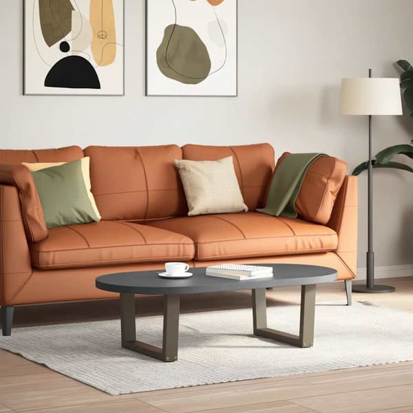 Matbordsben V-formade 2 st naturstål 60x(30-31,3) cm stål