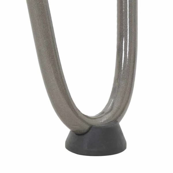 vidaXL Sohvapöydän hiusneulajalat 4 kpl luonnonteräs 30 cm täysteräs