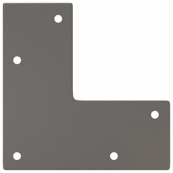 vidaXL Hårnålsben til salongbord 4 stk naturstål 42 cm massivt stål