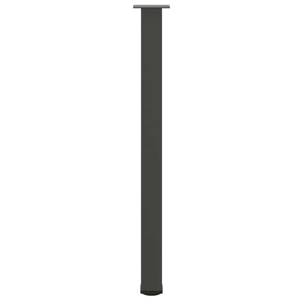 vidaXL Soffbordsben 4 st antracit 110-112 cm stål