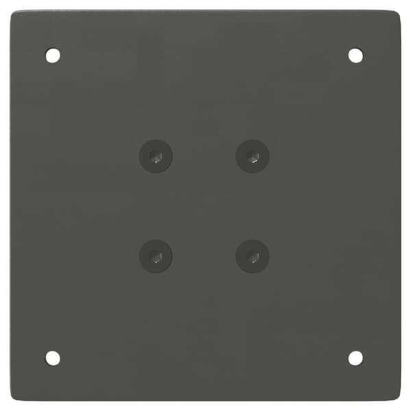 vidaXL Soffbordsben 4 st antracit 110-112 cm stål