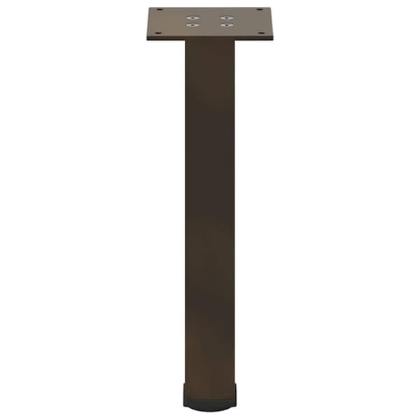 vidaXL Salongbordben 4 stk naturell 30-32 cm stål