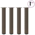 Miniatyrbilde 1 av 10: vidaXL Konsollbordben 4 stk naturstål 72–74 cm stål