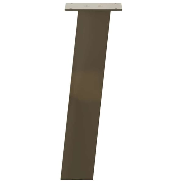 vidaXL Salongbordben 4 stk naturstål 42 cm stål
