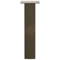 Miniatyrbilde 6 av 10: vidaXL Salongbordben 4 stk naturstål 42 cm stål