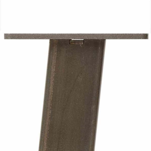 vidaXL Salongbordben 4 stk naturstål 42 cm stål