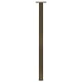 Pikkukuva 6 / 10: vidaXL Konsolipöydän jalat 4 kpl Luonnonvärinen teräs 72 cm Teräs