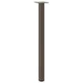 Pikkukuva 4 / 10: vidaXL Konsolipöydän jalat 4 kpl Luonnonvärinen teräs 72-74 cm Teräs