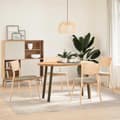 Miniatyrbilde 3 av 10: vidaXL Konsollbordben 4 stk naturstål 72 cm stål