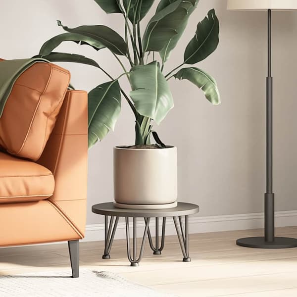 vidaXL Hårnåle bordben 4 stk. naturstål 20 cm massivt stål