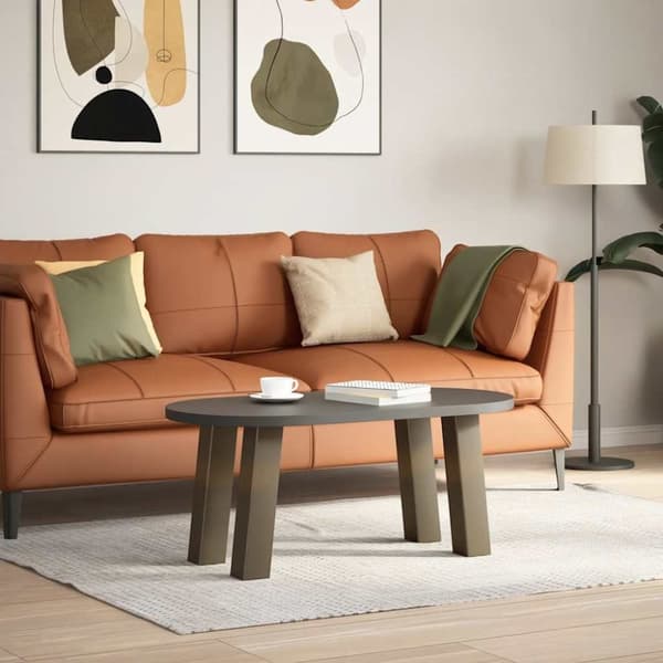 vidaXL Salongbordben 4 stk naturstål 30 cm stål