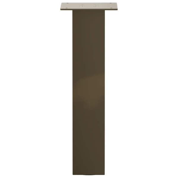 vidaXL Salongbordben 4 stk naturstål 30 cm stål