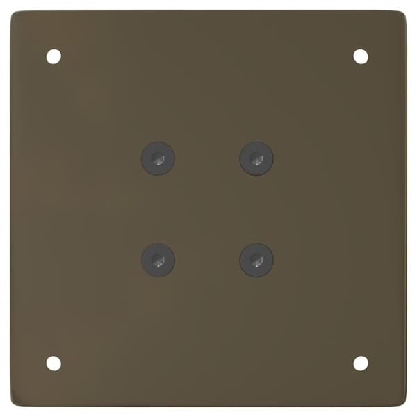 vidaXL Salongbordben 4 stk naturstål 30 cm stål