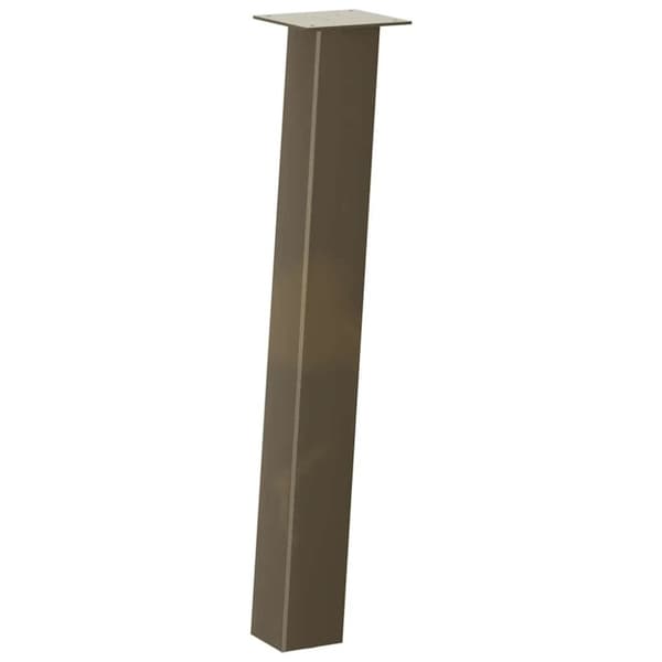 vidaXL Konsolipöydän jalat 4 kpl luonnonteräs 72 cm teräs