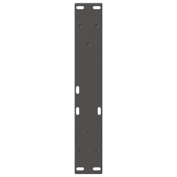 vidaXL Matbordsben V-formade 2 st antracit 38x(42-43,3) cm stål