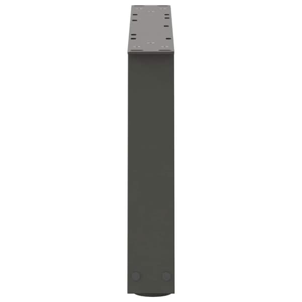 vidaXL Ruokapöydän jalat V-muoto 2 kpl Antrasiitti 70x(30-31,3) cm